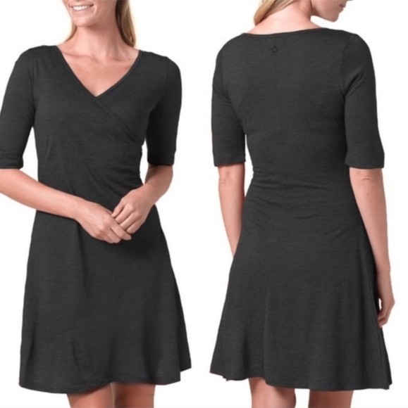 Prana Dresses & Skirts - Prana Nadia Wrap Dress Wool Blend Size XS